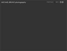 Tablet Screenshot of michaelbrunophoto.com